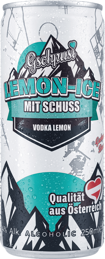 Lemon Ice mit Schuss
