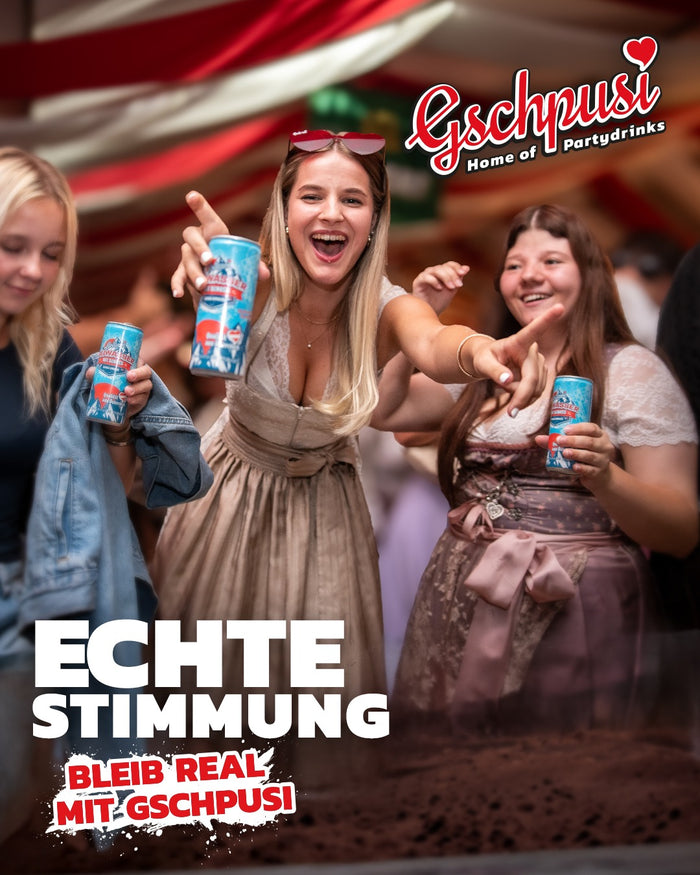 Echte Stimmung – Bleib real mit Gschpusi